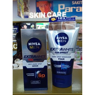 Obral Nivea Men Paket Facial Foam Pelembab 100ml Shopee Indonesia