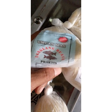 umpan ikan mas llb putih ekonomis