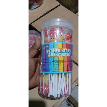 

PERMEN LOLIPOP BONEKA /BUAH isi 30pcs