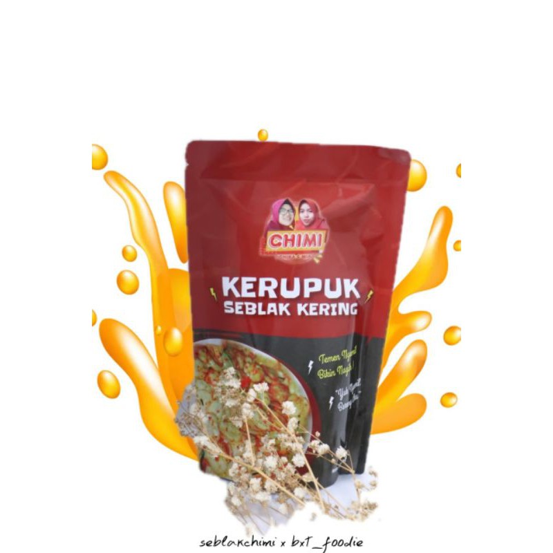 

kerupuk seblak kering