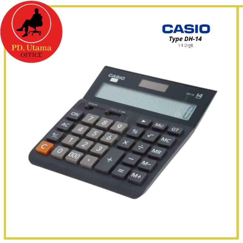 

KALKULATOR CASIO DH 14 PROMO MENARIK HARGA MURAH