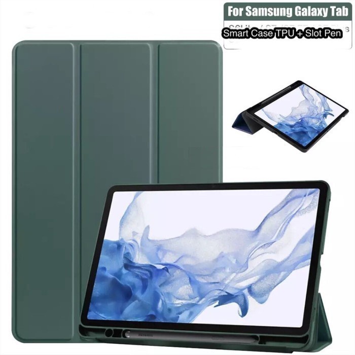 Smartcase Bookcover Samsung Tab A8 2022 10.5 X205 X200 Flip Cover Case