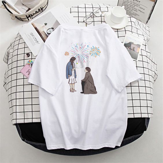 MYSTIQUE.ID-BAJU KAOS BUSINESS PROPOSAL T-SHIRT LUCU DAN AESTHETIC