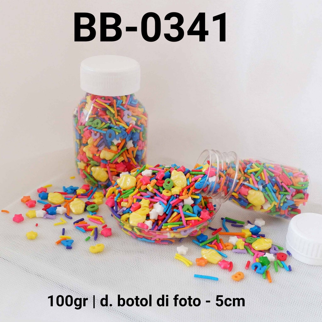 

BB-0341 Sprinkles sprinkle springkel 100gr cupcake angka rainbow yamama baking grosir murah sprinkles cake dekorasi mutiara trimit decoration story sprinklestory sprinklesstory sprinkle story yamama baking