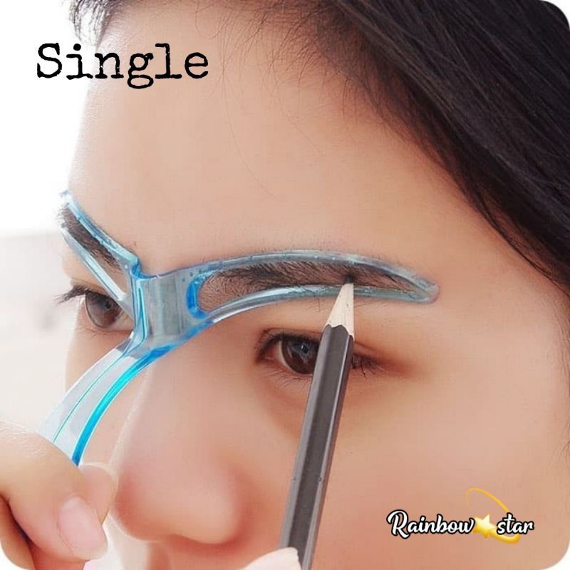 Eyebrow Templete / Cetakan Alis Gagang 8 In 1