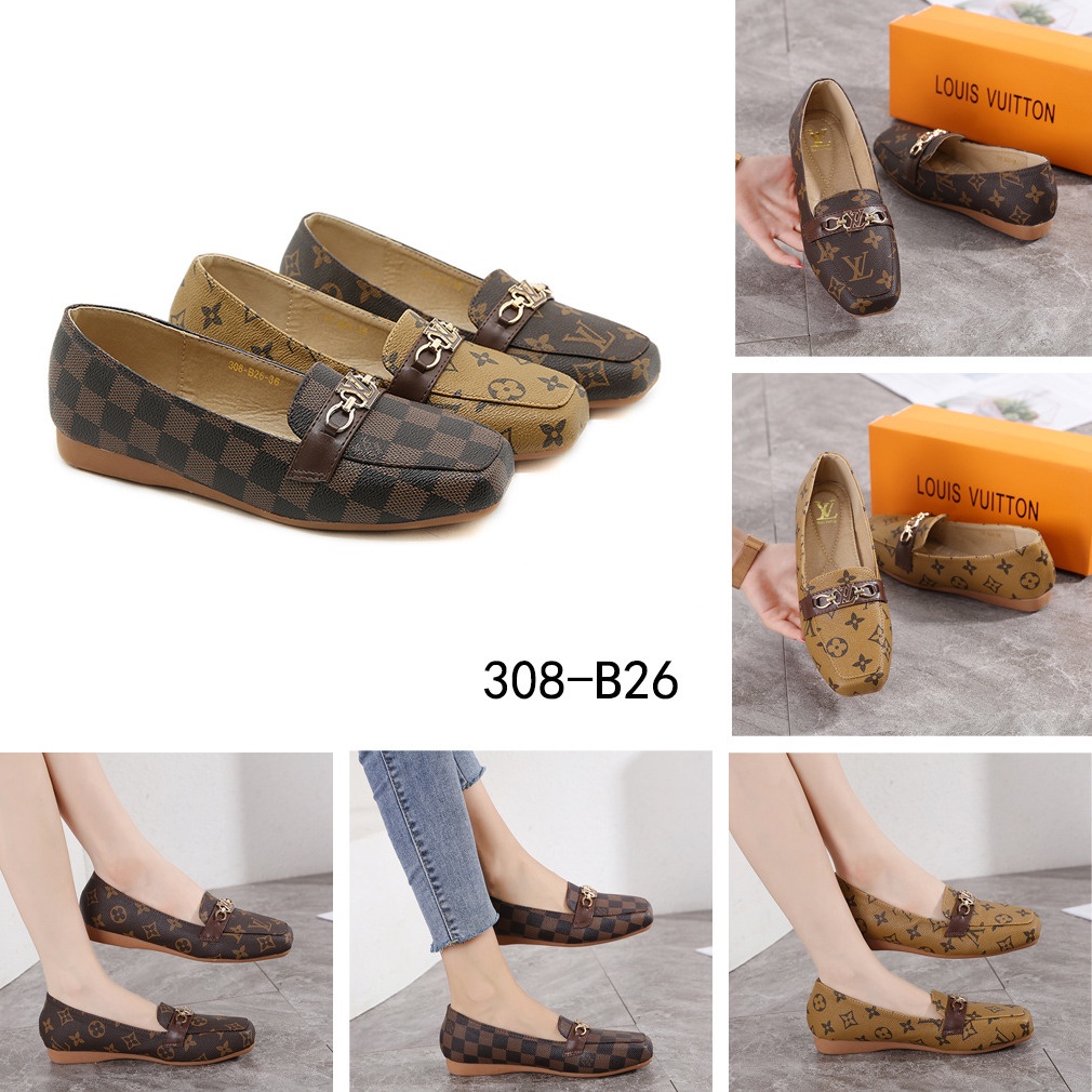 Slip-on  Flat Heel Shoes #308-B26