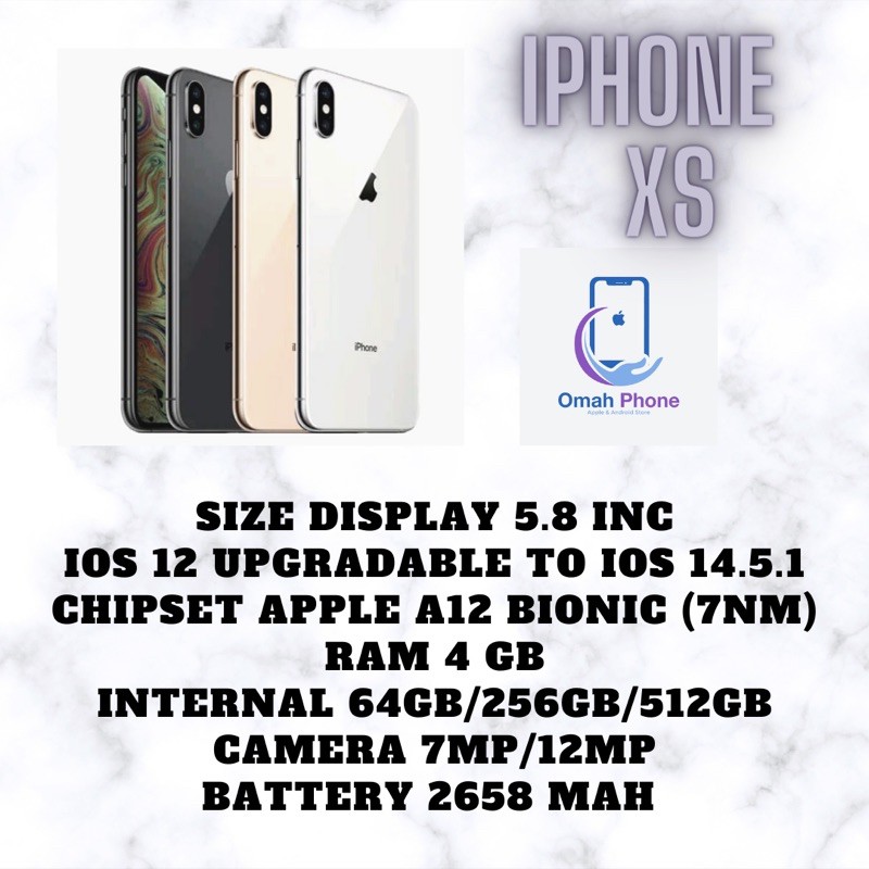 Iphone xs 64gb second inter