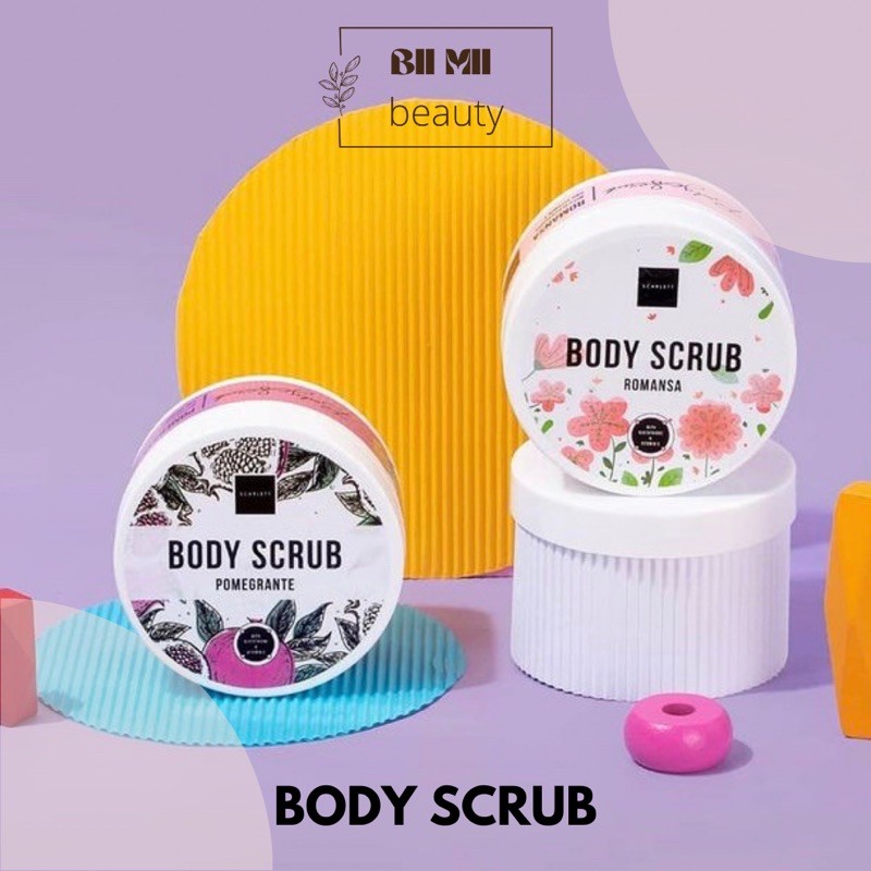 Scarlett Whitening Body Scrub Scarlett Scarlett Body Scrub
