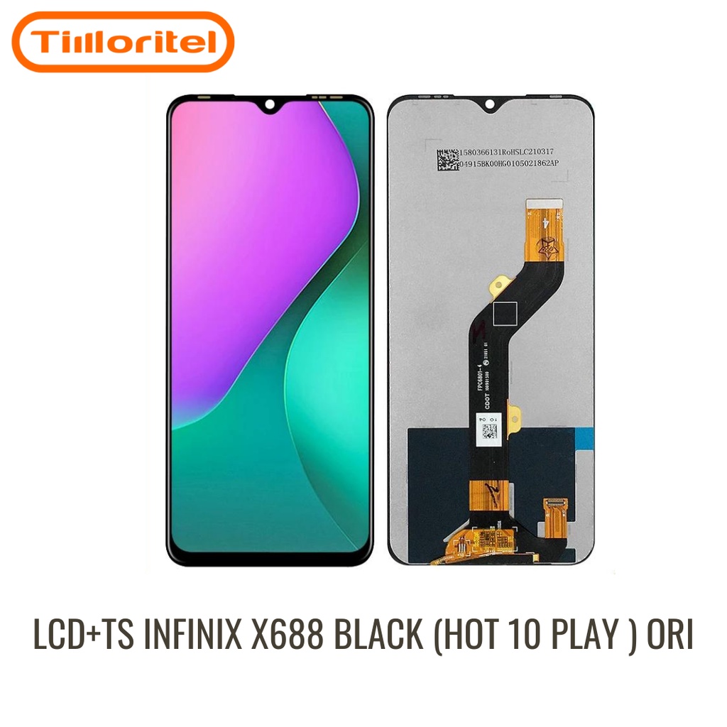 LCD TOUCHSCREEN INFINIX X688 / HOT 10 PLAY  ORI