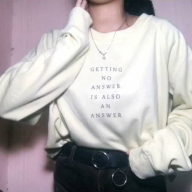 bershka crewneck