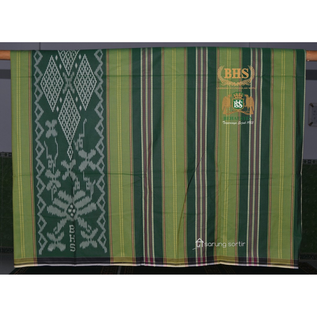 DISKON SARUNG BHS CLASSIC ORIGINAL 100%  GBR HIJAU HITAM AFKIR MEMPESONA