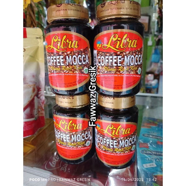 Libra Cofee Mocca 400 gram / Coffee mocca Libra 400gr / Selai kopi moka - kopi moca / mocca Libra 400 gr