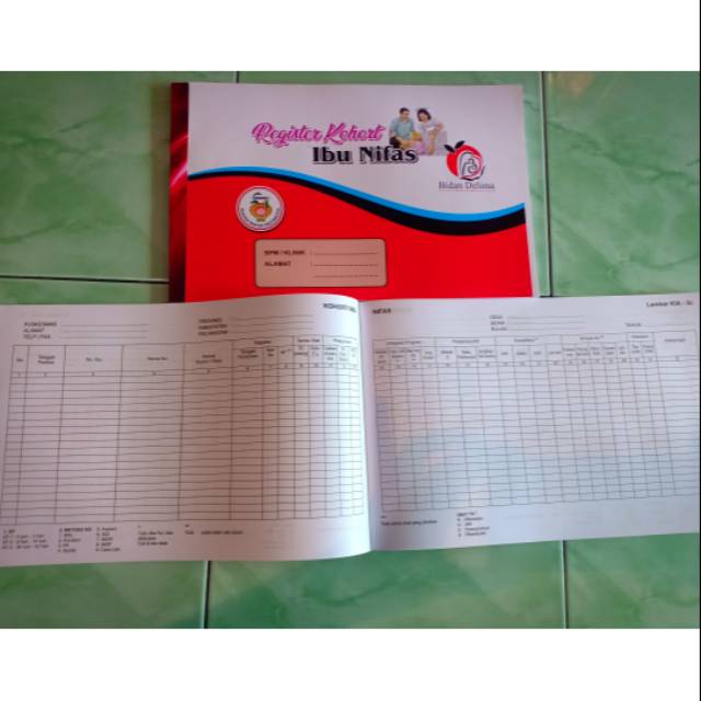 

Register kohort ibu nifas