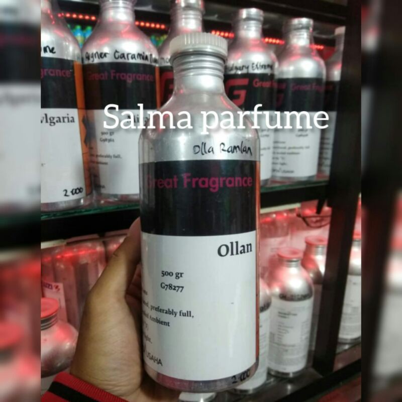 Parfum bibit murni OLLA RAMLAN THE WOMAN by GREAT FRAGRANCE