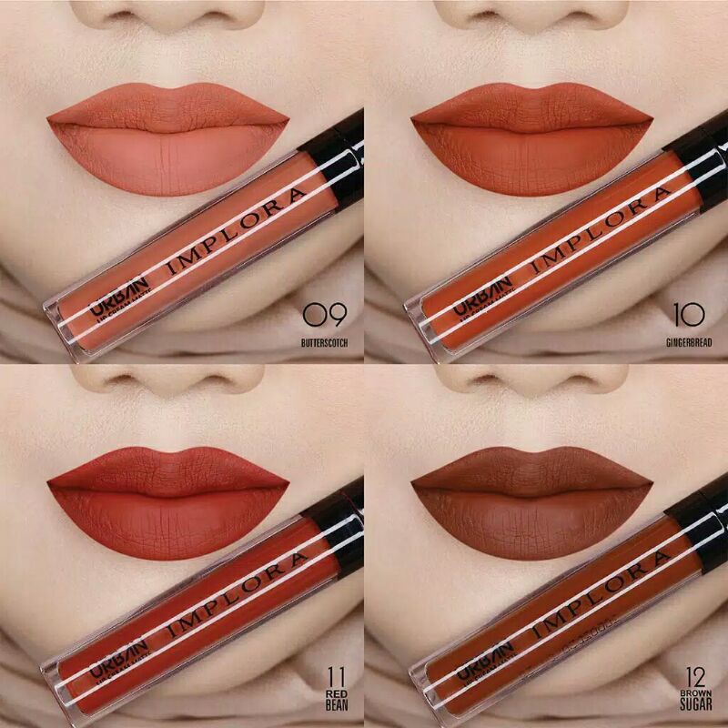 (PER PC) IMPLORA URBAN LIPCREAM MATTE / IMPLORA LIP CREAM/ LIPTIN IMPLORA