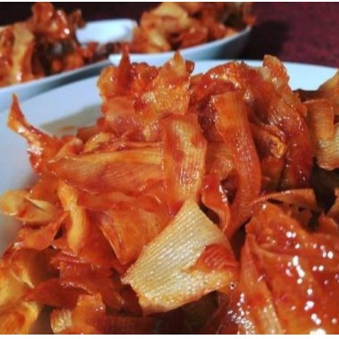 

Keripik singkong balado pedas manis