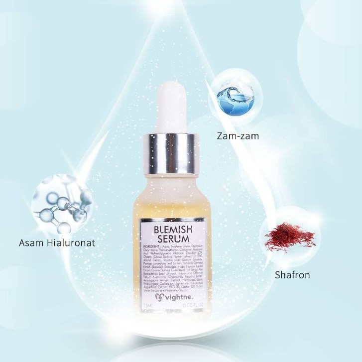 VIGHTNE BLEMISH SERUM VAVL BEAUTE (READY STOCK)