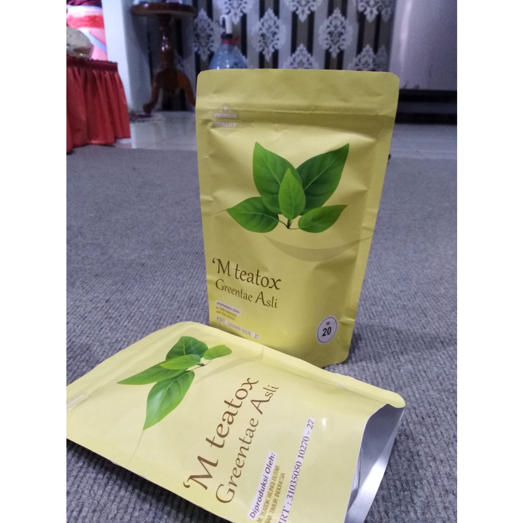 

TEH HIJAU DETOK GREENTEA PELANGSING ALAMI ('M TEATOX)