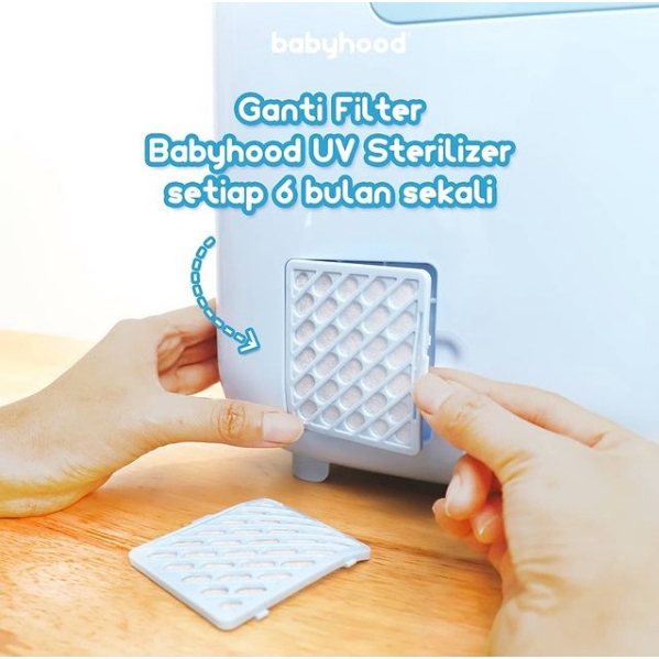 ELEK127 SPAREPART HEPA FILTER BABYHOOD UV STERILIZER BB-2001