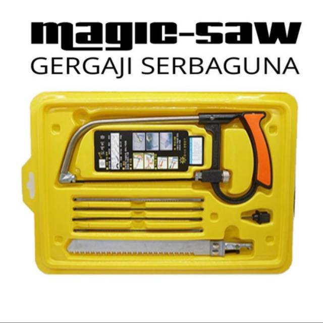 MAGIC SAW SET ORI PLATINUM SAW GERGAJI SERBAGUNA