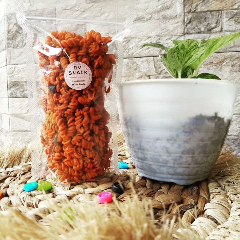 

Makaroni Spiral / Pedas Daun Jeruk / 50gram