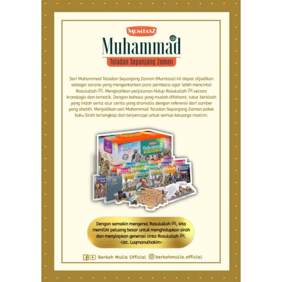 READY STOK *Siap Kirim* Muhammad Teladan Sepanjang Zaman (MUMTASZ) by SYGMA