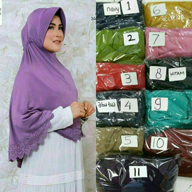 JILBAB SERUT JOKOWI JUMBO LASER