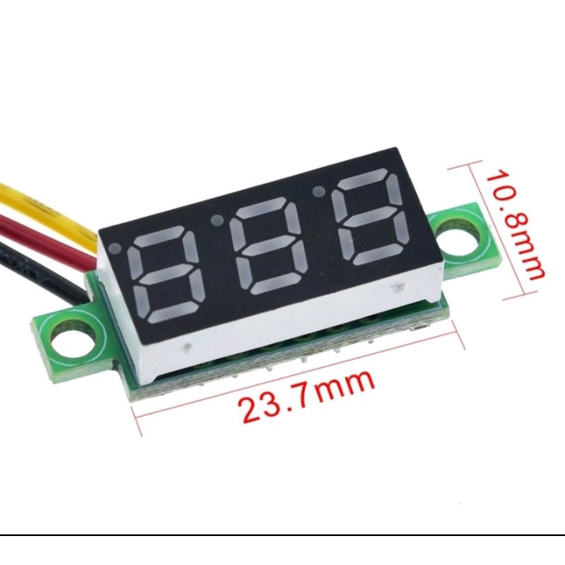 Voltmeter digital 0-100v 0,28 inch