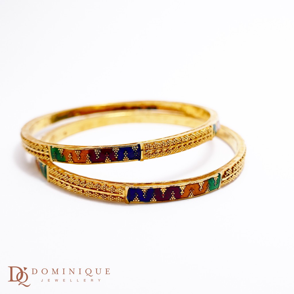 

Dominique Jewellery- Gelang Dubai Standar Internasional 91,6% DQG 508