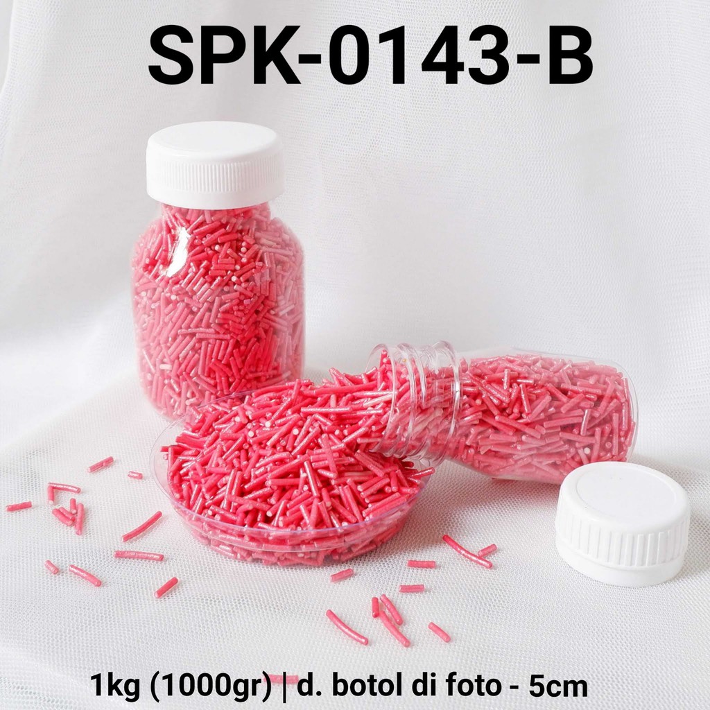 

SPK-0143-B Sprinkles sprinkle sprinkel 1kg 1 kg meses merah yamama baking grosir murah sprinkles cake dekorasi mutiara trimit decoration story sprinklestory sprinklesstory sprinkle story yamama baking