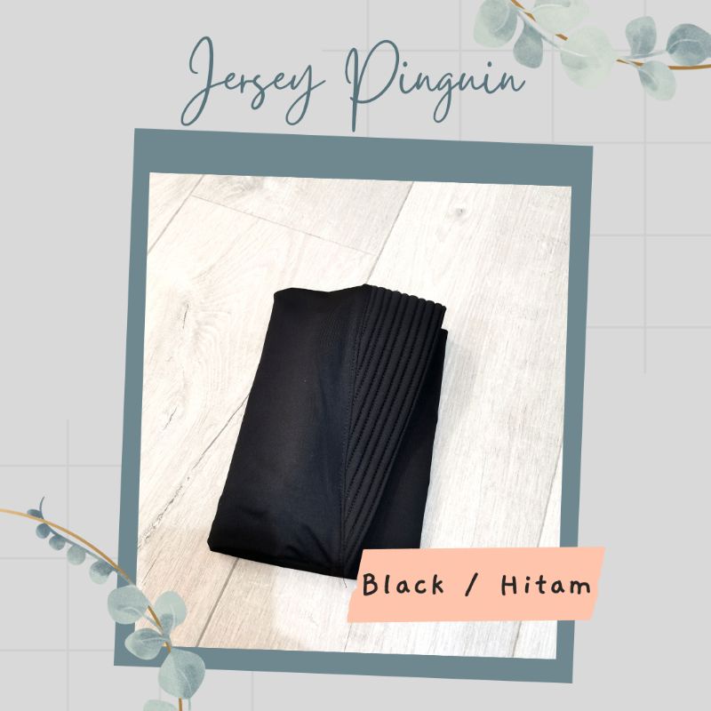 Khimar Jersey Premium | Khimar Penguin | Zifana Instant | Khimar Penguin Instan | Hijab Bergo | Kerudung Sekolah | Hijab Instant Menutup Dada | Kerudung Jilbab Ped Antem |JILBAB INSTAN KHIMAR OLAHRAGA DAILY JERSEY PREMIUM Murah Originaláze WD-Hitam