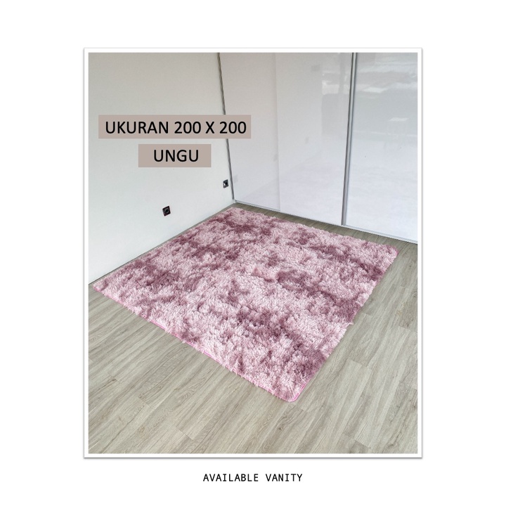 Karpet Bulu Panjang 200 x 200 Premium Quality
