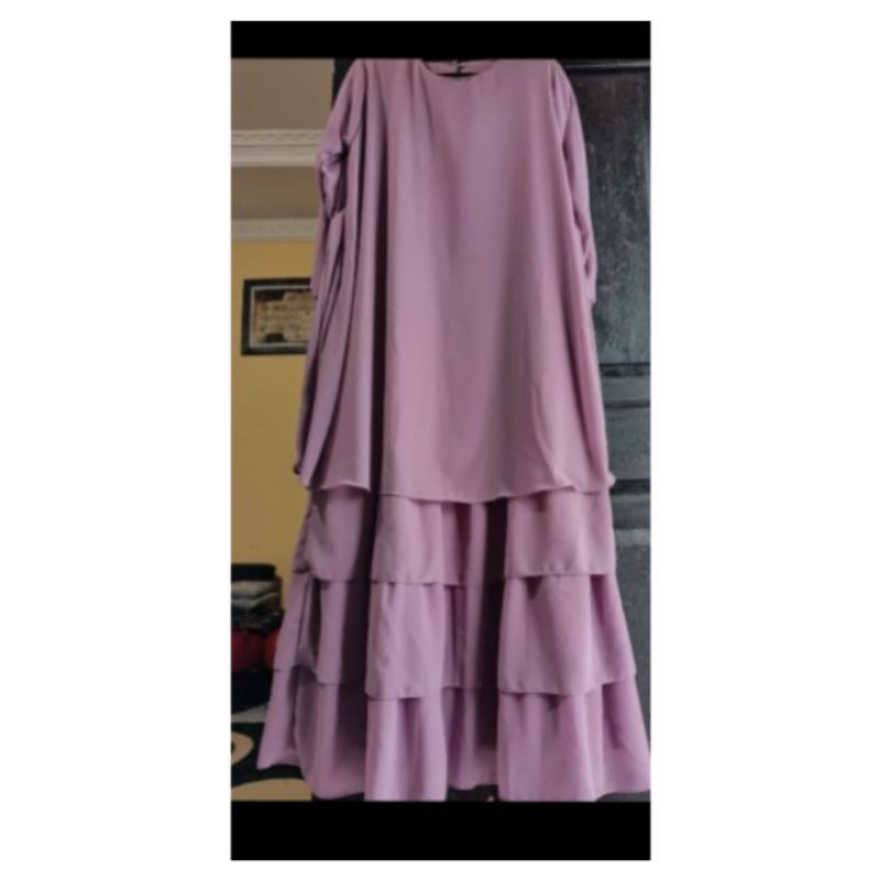gamis layer 3 ld 100