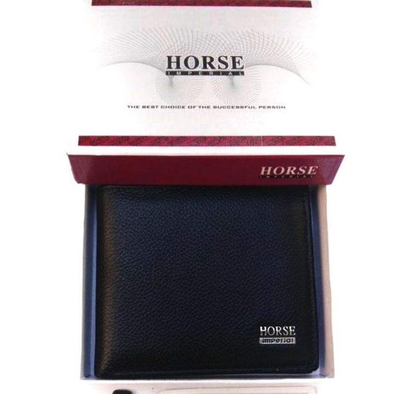 Dompet kulit asli pria original imperial horse model 3 dimensi