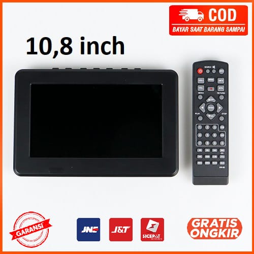 TV Monitor Portable HD 14 Inch dengan Tuner Digital