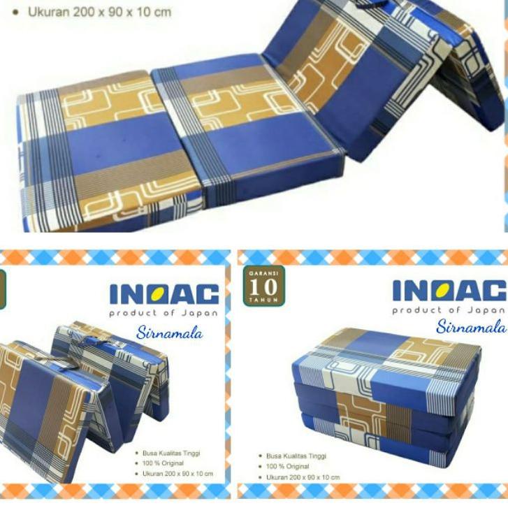 Wow Murah Meriah.. KASUR LIPAT  BUSA INOAC JAPAN QUALITY TEBAL 10CM / 14CM  BISA DIVACUM