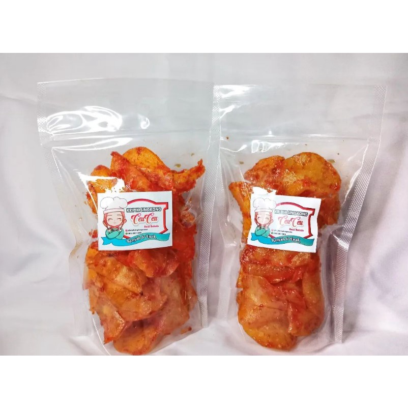 

Keripiik singkong ceceu rasa balado 100gr