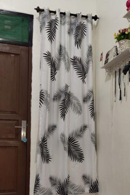 Motif Banyak Ukuran Custom Gorden Pintu Hordeng Katun Karakter