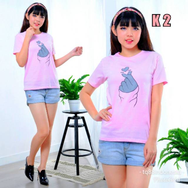 tq88indonesia Baju pink/kaos pink/kaos pink cewek/kaos  pink wanita/kaos valentine/kaos oblong pink/kaos wanita