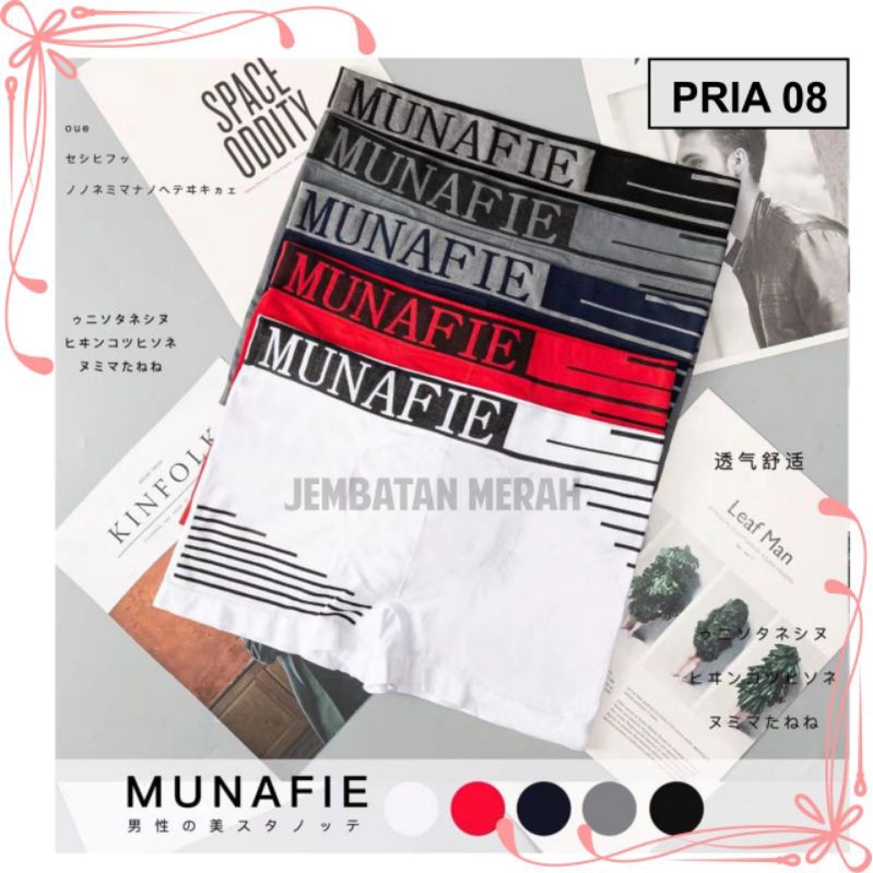 boxer munafie pria pakaian dalam pria celana dalam pria munafie  celana dalam boxer munafie