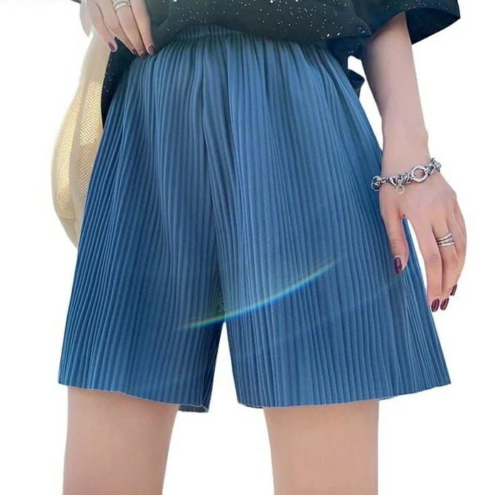 Hotpants Plisket Bahan Hyget/Hotpants Santai/Hotpants Wanita Plisket/Hotpants Daily