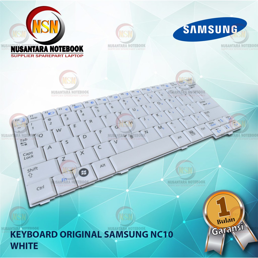 Keyboard Original Samsung ND10 NC10 N110 NC310 N108 White