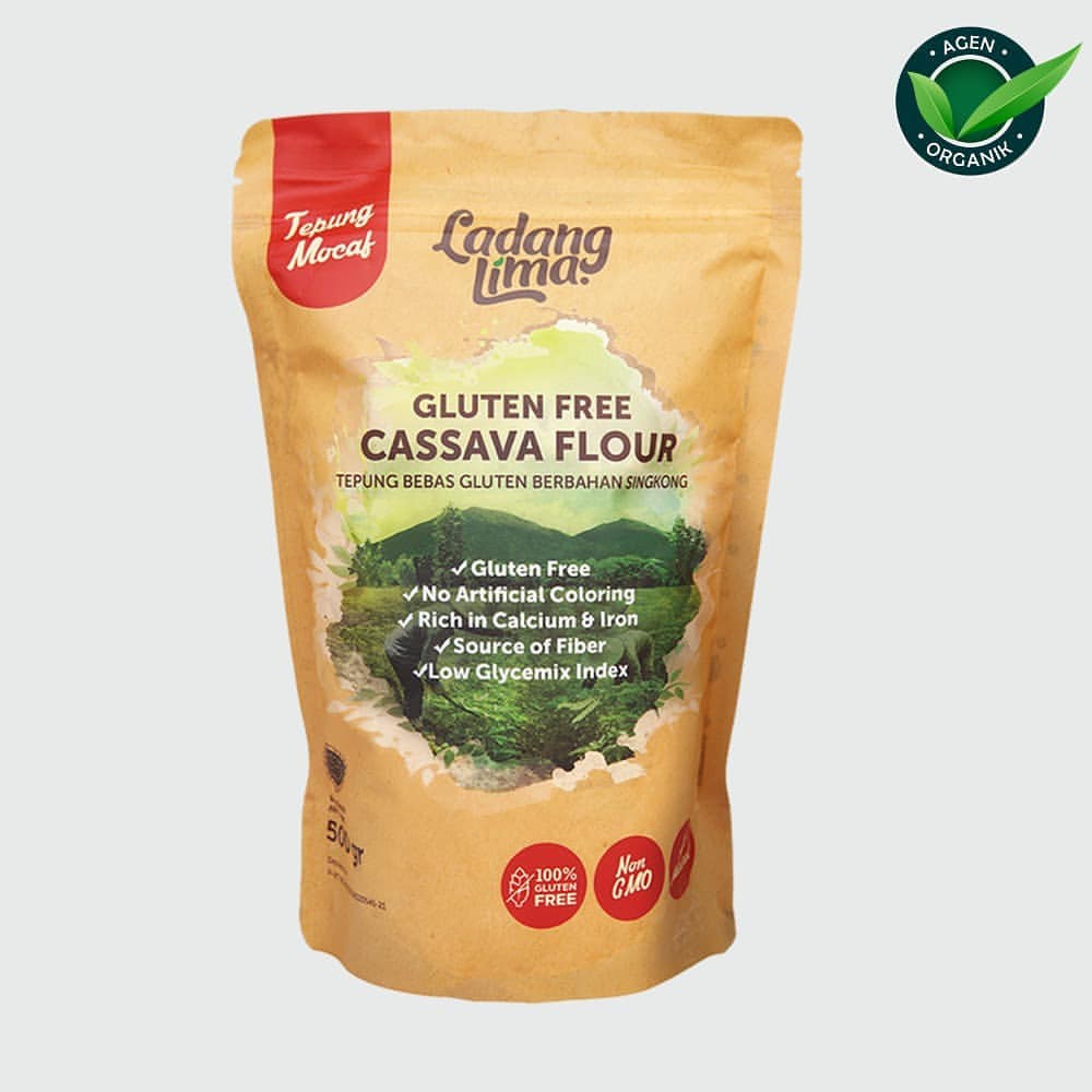 

Tepung Mocaf Ladang Lima Gluten Free / Cassava Flour 500gr