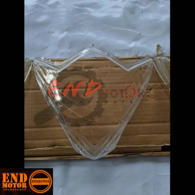 Mika lampu depan suzuki satria fu facelift/kaca lampu depan satria fu 150 2014-2016