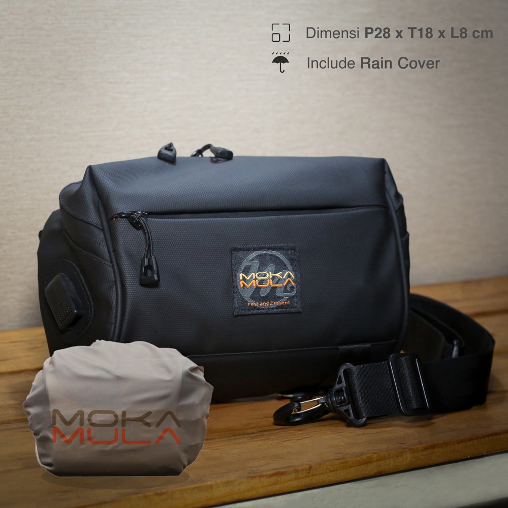 Waistbag Pria Waterproof Tas Pinggang Original Daily &amp; Cycling - Hamer Mokamula