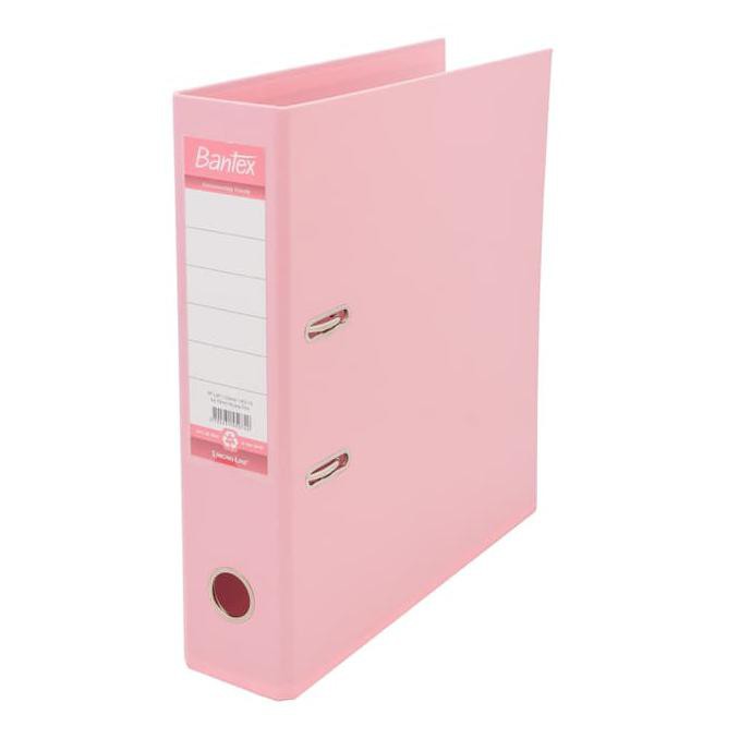 

Bantex Lever Arch File Ordner Plastic A4 7cm Musky Pink #1450 74