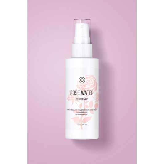 rose water air mawar suling alami kecantikan