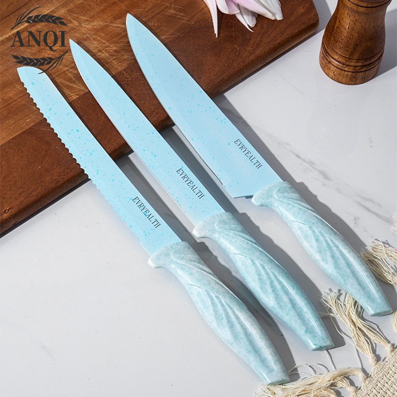 ANQI 1888 Pisau Dapur Set isi 6pcs/Kitchen Knife Set Pisau Daging Premium VS-1851