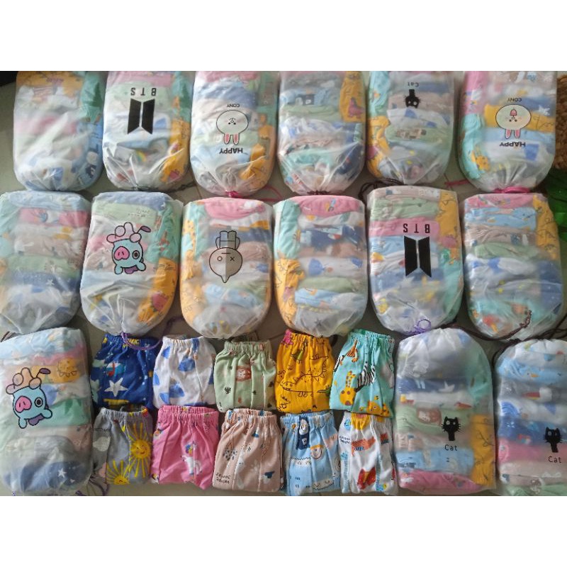 Cd Anak kemasan pouch isi 10/ celana dalam anak velvet libby