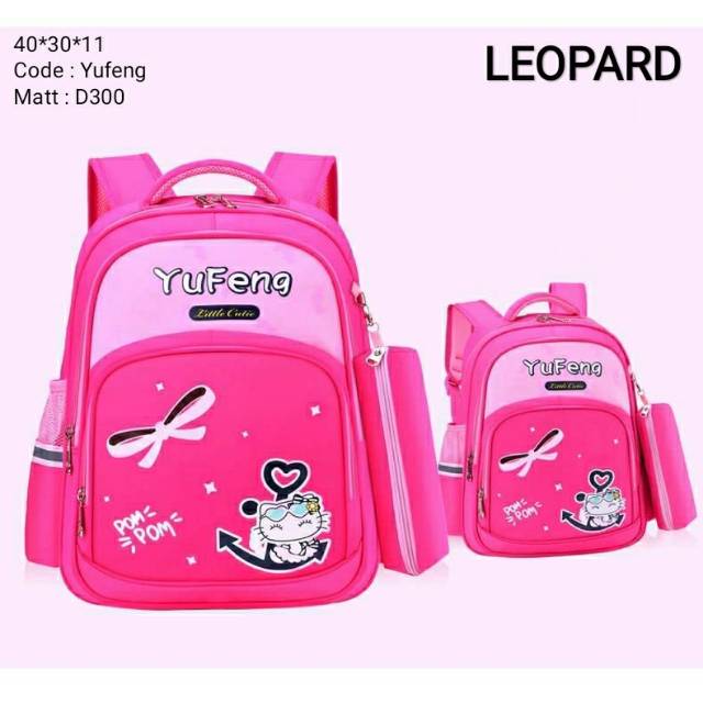 TAS RANSEL ANAK PEREMPUAN HELLOKITTY YUFENG NIQABIS